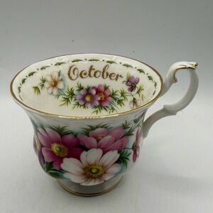Royal Albert October Cosmos Bone China Teacup